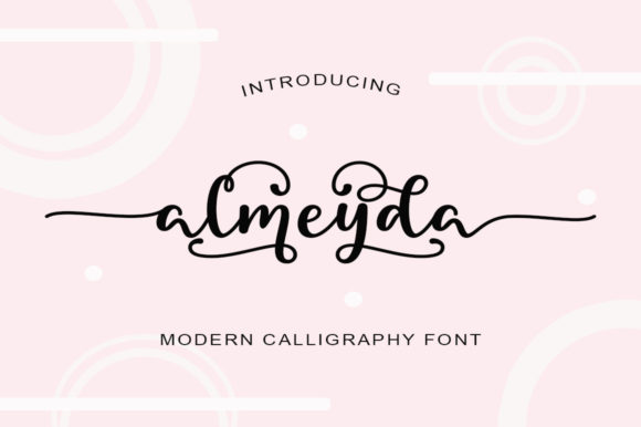 Almeyda: A Delicate Script Font