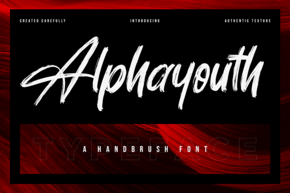Alphayouth: A Playful Script Font