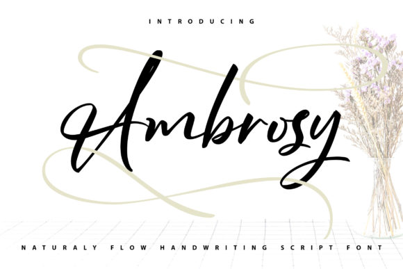 Ambrossy: A Stylish Script Font