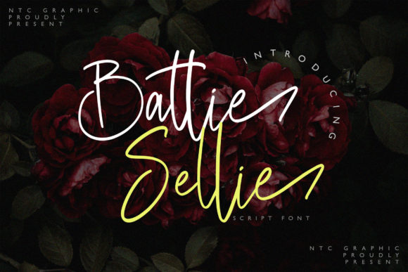 Battie Sellie: A Font for Creative Campaigns