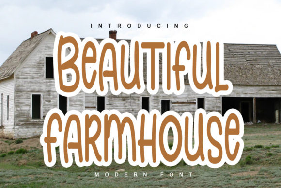 Beautiful Farmhouse Font for Business