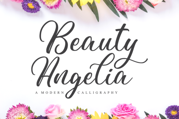Beauty Angelia Font Review