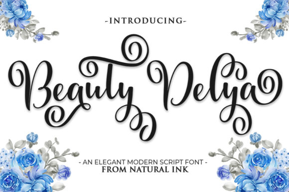 Beauty Delya: A Graceful Script Font