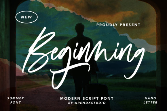 Beginning: A Stylish Script Font