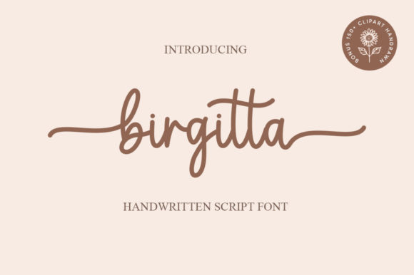 Birgitta: Elegant Script Font