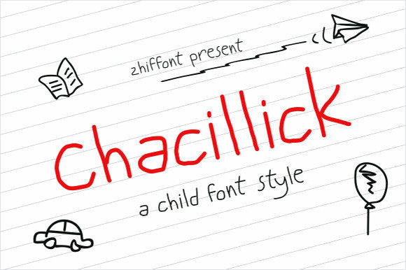 Chacillick: A Handwritten Font for Web Design