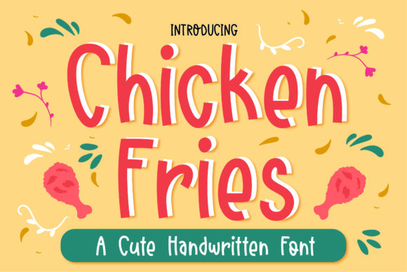 Chicken Fries: A Playful Font for Creative Design