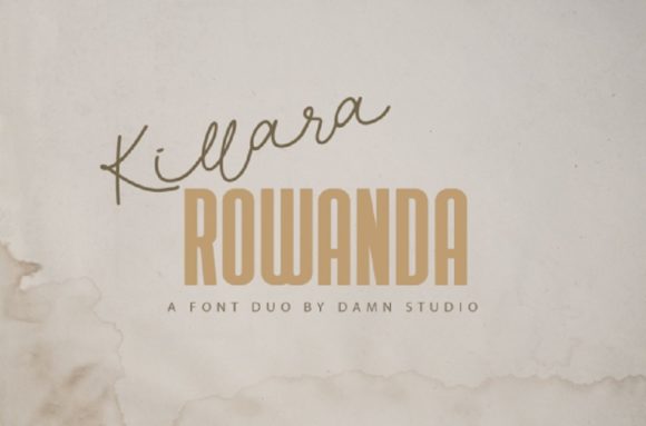 Killara Rowanda: A Charming Script for Web Design
