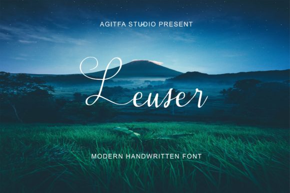 Leuser: A Stylish Font for Creative Web Design