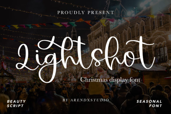 Lightshot: A Playful Font for Creative Web Design
