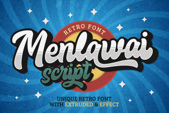 Menlawai: A Bold Font for Creative Campaigns
