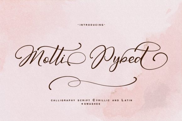 Motty Pybed: A Font for Business Elegance