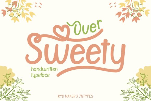 Over Sweety: A Charming Script Font