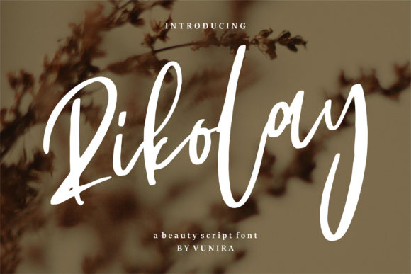 Rikolay: A Bold Handwritten Font