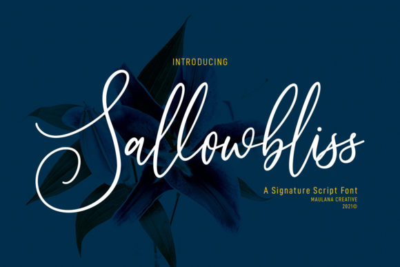 Sallowbliss: A Beautiful Font for Creative Web Design