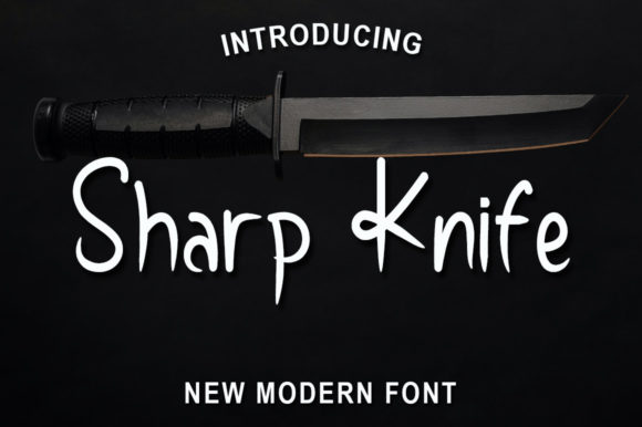 Sharp Knife Font: A Creative Edge
