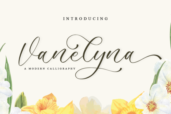 Vanelyna: A Delicate Handwritten Font