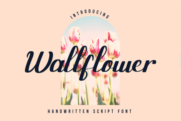 Wallflower: A Delicate Script Font